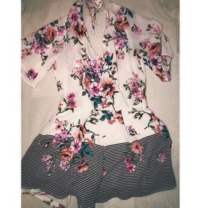 🌸Flirty Floral Romper🌸